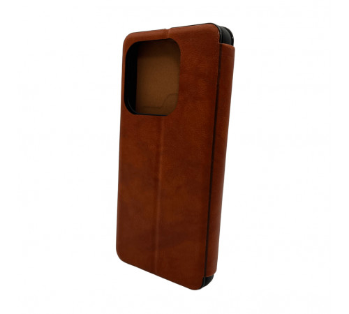Чохол для смартфона Leather Premium for Xiaomi Redmi 15C (Europe version) Brown (LPRRm15CBrown)