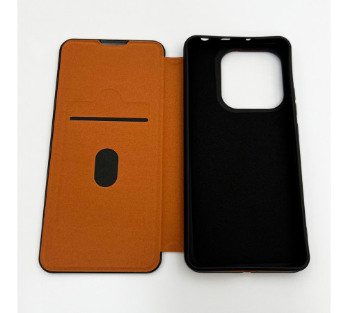 Чохол для смартфона Leather Premium for Xiaomi Redmi 15C (Europe version) Brown (LPRRm15CBrown)