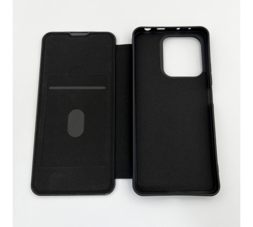 Чохол для смартфона Leather Premium for Xiaomi Redmi Note 13 4G Black (LPRRmNt134GBlack)