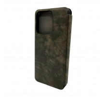 Чохол для смартфона Leather Premium for Xiaomi Redmi Note 13 4G Grey (LPRRmNt134GGrey)