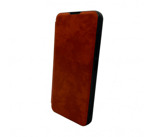 Чохол для смартфона Leather Premium for Xiaomi Redmi Note 13 4G Brown (LPRRmNt134GBrown)