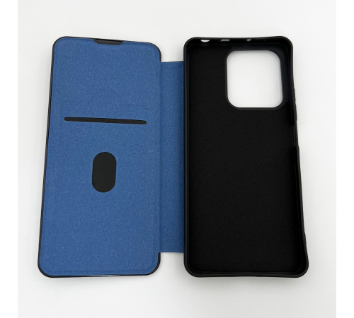 Чохол для смартфона Leather Premium for Xiaomi Redmi Note 13 4G Blue (LPRRmNt134GBlue)