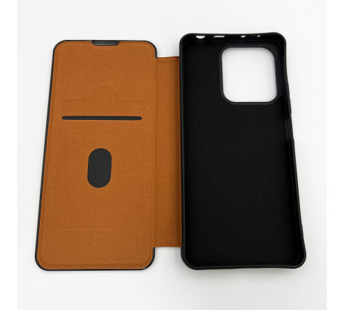 Чохол для смартфона Leather Premium for Xiaomi Redmi Note 14s 4G (Europe version) Brown (LPRRmNt14sBrown)