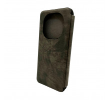 Чохол для смартфона Leather Premium for Xiaomi Redmi Note 14 Pro 4G Grey (LPRRmNt14Pro4GGrey)