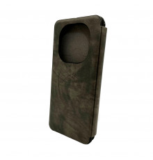 Чохол для смартфона Leather Premium for Xiaomi Redmi Note 14 Pro 4G Grey (LPRRmNt14Pro4GGrey)