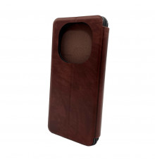 Чохол для смартфона Leather Premium for Xiaomi Redmi Note 14 Pro 4G Red (LPRRmNt14Pro4GRed)