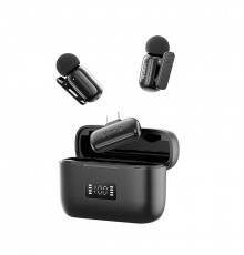Беспроводная микрофонная система Ulanzi A200 Mini Mic dual-mic (Type-C) Black (A046)