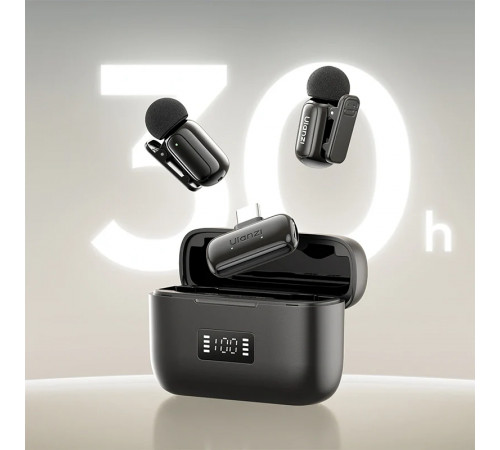 Бездротова мікрофонна система Ulanzi A200 Mini Mic, dual-mic, (Type-C) Black (A046)
