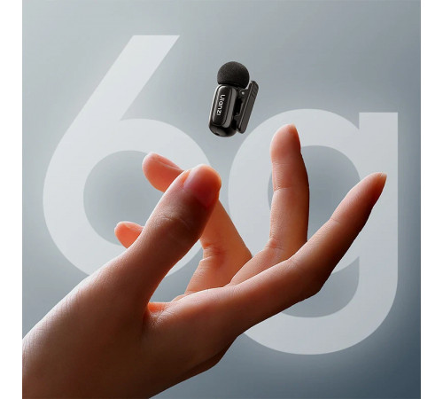 Бездротова мікрофонна система Ulanzi A200 Mini Mic dual-mic (Type-C) Black (A046)