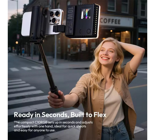 Накамерне світло Ulanzi C01RGB 10W Pocket light (L205)
