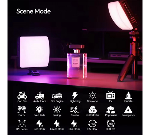 Накамерне світло Ulanzi C01RGB 10W Pocket light (L205)