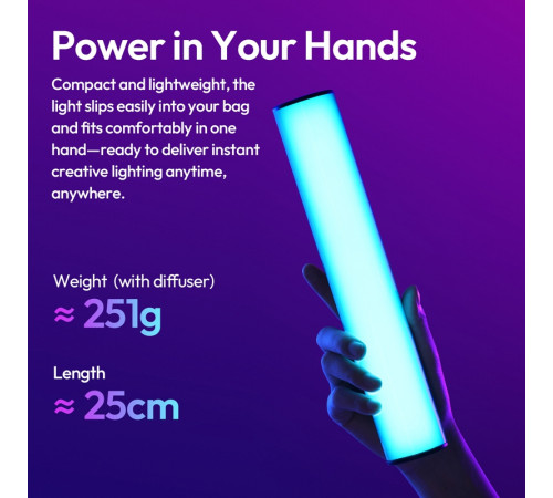 Лампа Ulanzi B15RGB 15W Tube Light (L208)