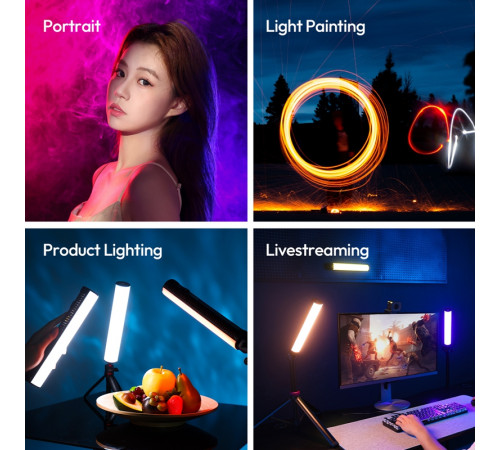 Лампа Ulanzi B15RGB 15W Tube Light (L208)