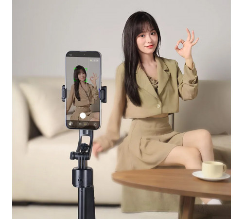 Штатив з автоматичним стеженням Ulanzi TT23 Auto-Tracking Selfie Stick Tripod Black (T168)