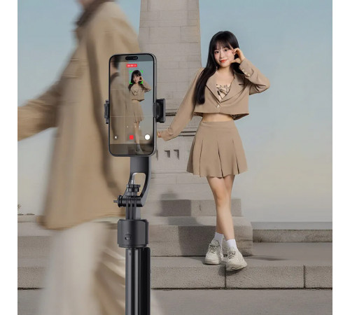 Штатив з автоматичним стеженням Ulanzi TT23 Auto-Tracking Selfie Stick Tripod Black (T168A)
