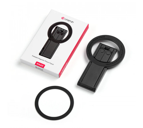 Тримач телефона Ulanzi MA60 Foldable Magnetic Phone Tripod (Pink) (S039)