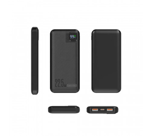 Зовнішній акумулятор WUW Y137 （PD22.5W quick charge) 10000mAh Black (Y137)