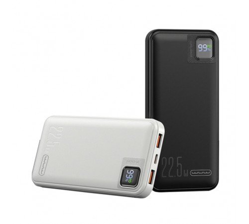 Зовнішній акумулятор WUW Y137 （PD22.5W quick charge) 10000mAh Black (Y137)