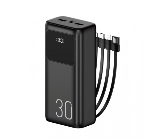 Зовнішній акумулятор WUW Y31 30000mAh Black (Y31)
