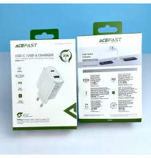 Мережевий зарядний пристрій AceFast A25 PD20W