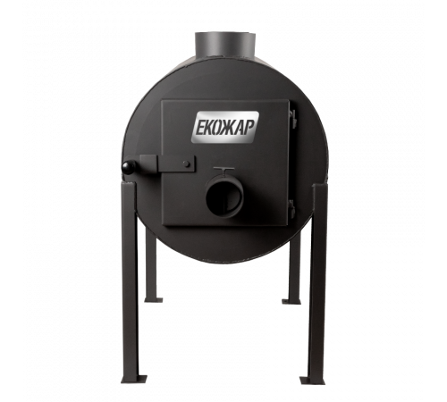 Дровяная печь буржуйка Экожар (ранее «Брест») Про 350 вертикальная