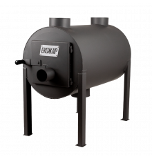 Дровяная печь буржуйка Экожар (ранее «Брест») Про 350 вертикальная