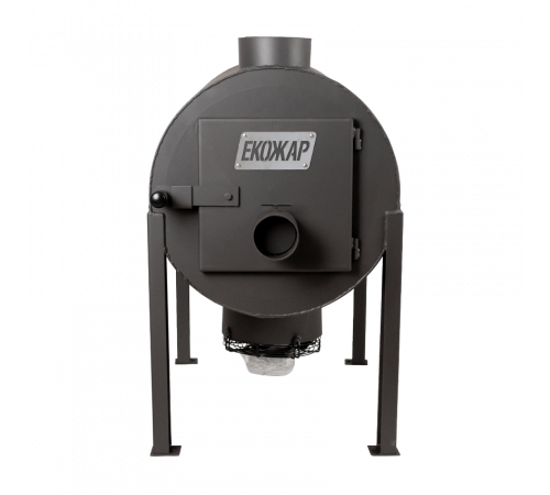 Дровяная печь буржуйка Экожар (ранее «Брест») Про 350 плюс комплект с вентилятором