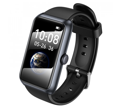 Смарт-годинник HOCO Y34  37mm. 180 mAh. IP67 Smart sports watch(call version) Black (6942007662703)