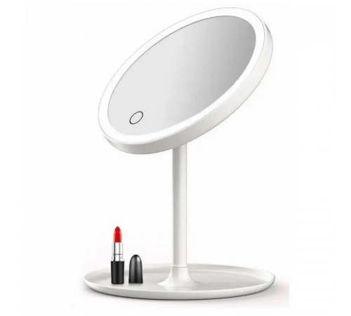 Дзеркало для макіяжу Xiaomi DOCO LED Beauty Sunlight Small Mirror Standard Edition Simple White (XM001)