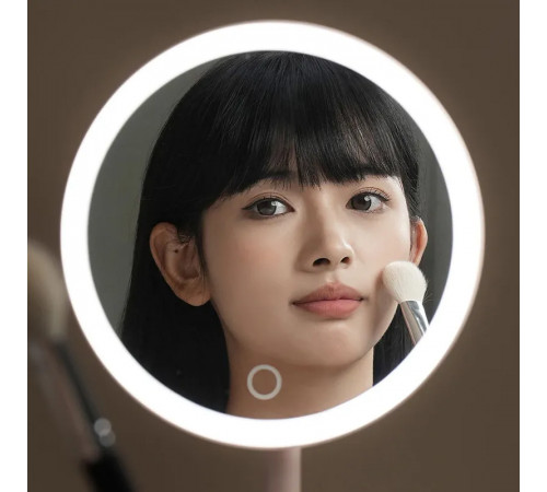 Дзеркало для макіяжу Xiaomi DOCO LED Beauty Sunlight Small Mirror Standard Edition Simple White (XM001)