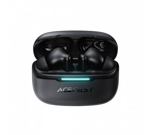Бездротові навушники TWS ACEFAST W5 Hybrid ANC, IPX4, Black (6974316285373)