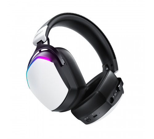 Бездротові накладні навушники ACEFAST H11 gaming wireless headset White (6974316285601)