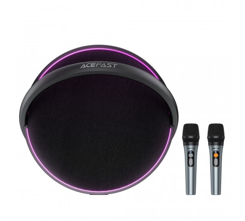 Портативна колонка ACEFAST K5 Max portable wireless speaker, 220W, IPX4, Black (6974316285670)