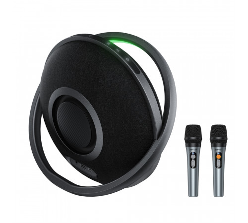 Портативна колонка ACEFAST K5 Max portable wireless speaker, 220W, IPX4, Black (6974316285670)