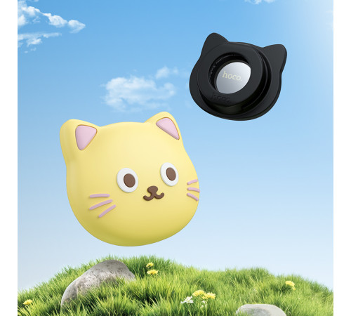 Трекер HOCO E91D Tiger smart anti-lost device(cat collar type) Black (6942007666091)
