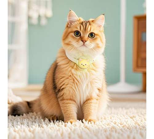 Трекер HOCO E91D Tiger smart anti-lost device(cat collar type) (6942007666107)