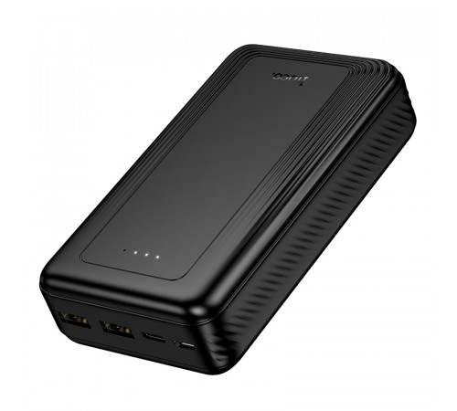 Зовнішній акумулятор HOCO J165A Honey power bank(20000mAh) Black (6942007666305)