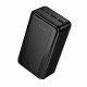 Зовнішній акумулятор HOCO J165B Honey power bank(30000mAh) Black (6942007666336)