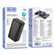 Зовнішній акумулятор HOCO J165B Honey power bank(30000mAh) Black (6942007666336)