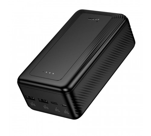 Зовнішній акумулятор HOCO J165B Honey power bank(30000mAh) Black (6942007666336)