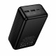 Зовнішній акумулятор HOCO J165B Honey power bank(30000mAh) Black (6942007666336)