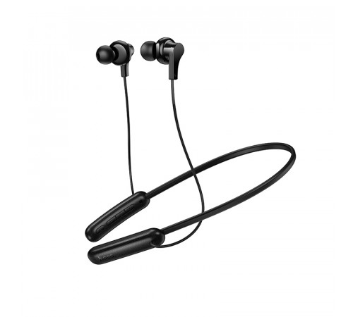 Бездротові спортивні навушники HOCO ES75 Niya neck-hanging BT headset Black (6942007654524)