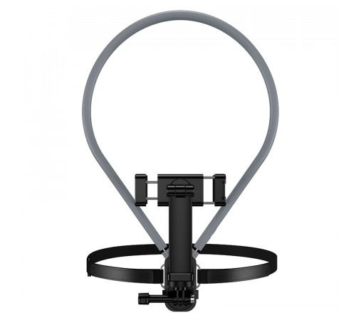 Кріплення для телефона на шию HOCO K30 Campo neck-hanging holder Black Gray (6942007664639)