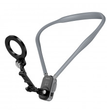 Кріплення для телефона на шию HOCO K31 Campo magnetic neck-hanging holder Black Gray (6942007664646)