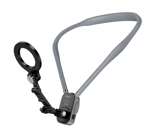 Кріплення для телефона на шию HOCO K31 Campo magnetic neck-hanging holder Black Gray (6942007664646)