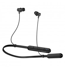 Бездротові спортивні навушники BOROFONE BE72 Sun neck hanging BT earphones Black (6941991124518)