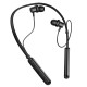 Бездротові спортивні навушники BOROFONE BE72 Sun neck hanging BT earphones Black (6941991124518)
