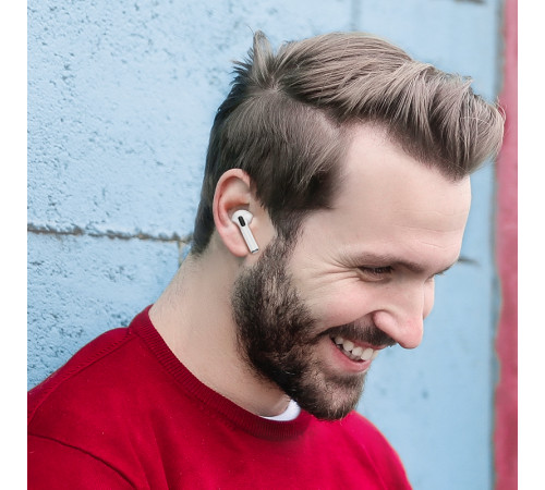 Бездротові навушники TWS BOROFONE BW90 True wireless stereo headset White (6941991123207)