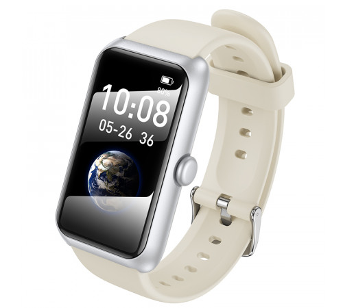 Смарт-годинник HOCO Y34 37mm. 180 mAh. IP67 Smart sports watch(call version) Silver (6942007662710)