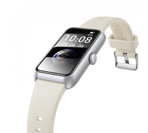 Смарт-годинник HOCO Y34 37mm. 180 mAh. IP67 Smart sports watch(call version) Silver (6942007662710)